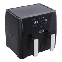 Load image into Gallery viewer, 8L Black Touch Screen Air Fryer with Dual Basket Air Fryers Living and Home