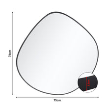 Load image into Gallery viewer, Premium Irregular-Shaped Bathroom Mirror with Black Iron Frame Living and Home