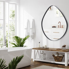 Load image into Gallery viewer, Premium Irregular-Shaped Bathroom Mirror with Black Iron Frame Living and Home