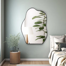 Load image into Gallery viewer, Irregular Metal Framed Wall Mirror Decorative Living and Home