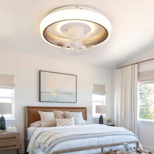 Load image into Gallery viewer, 20inch Ceiling Mount LED Fan Light with 8 Blades Living and Home