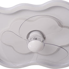 Load image into Gallery viewer, Cloud-Shaped Ceiling Mount LED Fan Light