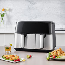 Load image into Gallery viewer, 6.5L+3.5L Touch Screen Dual Basket Air Fryer