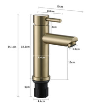 Load image into Gallery viewer, Stainless Steel Sink Tap with Single Lever