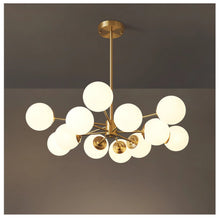 Load image into Gallery viewer, Lightsin Post-Modern Creative Copper Globe Chandelier Lightsin