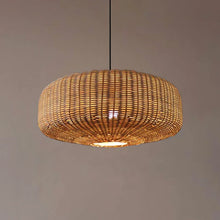 Load image into Gallery viewer, Lightsin Handwoven Rattan Pendant Light Rustic Charm with Elegant Touch Lightsin����