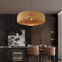 Load image into Gallery viewer, Lightsin Handwoven Rattan Pendant Light Rustic Charm with Elegant Touch Lightsin����