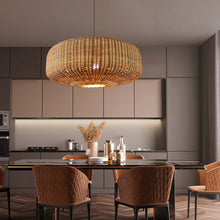Load image into Gallery viewer, Lightsin Handwoven Rattan Pendant Light Rustic Charm with Elegant Touch Lightsin����
