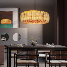 Load image into Gallery viewer, Lightsin Handwoven Rattan Pendant Light Rustic Charm with Elegant Touch Lightsin����
