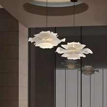 Load image into Gallery viewer, Lightsin Refined White Acrylic Flower Pendant Light Lightsin