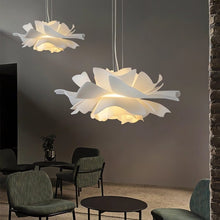 Load image into Gallery viewer, Lightsin Refined White Acrylic Flower Pendant Light Lightsin