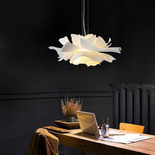 Load image into Gallery viewer, Lightsin Refined White Acrylic Flower Pendant Light Lightsin