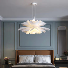 Load image into Gallery viewer, Lightsin Refined White Acrylic Flower Pendant Light Lightsin