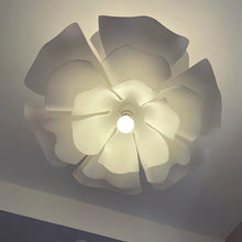 Load image into Gallery viewer, Lightsin Refined White Acrylic Flower Pendant Light Lightsin