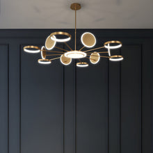 Load image into Gallery viewer, Lightsin Modern LED Ceiling Light Metal Circular Design Lightsin