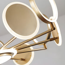 Load image into Gallery viewer, Lightsin Modern LED Ceiling Light Metal Circular Design Lightsin