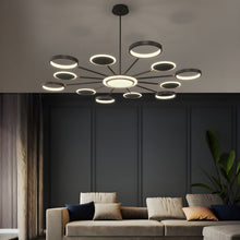 Load image into Gallery viewer, Lightsin Modern LED Ceiling Light Metal Circular Design Lightsin
