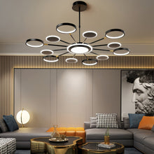Load image into Gallery viewer, Lightsin Modern LED Ceiling Light Metal Circular Design Lightsin