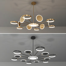 Load image into Gallery viewer, Lightsin Modern LED Ceiling Light Metal Circular Design Lightsin