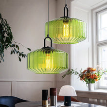 Load image into Gallery viewer, Lightsin Contemporary Minimalist Artistic Purple Glass Pendant Light Lightsin UK