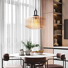 Load image into Gallery viewer, Lightsin Contemporary Minimalist Artistic Purple Glass Pendant Light Lightsin UK