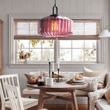 Load image into Gallery viewer, Lightsin Contemporary Minimalist Artistic Purple Glass Pendant Light Lightsin UK