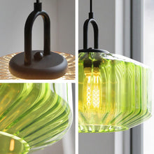 Load image into Gallery viewer, Lightsin Contemporary Minimalist Artistic Purple Glass Pendant Light Lightsin UK