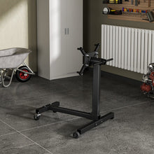 Load image into Gallery viewer, 1000lbs Steel Folding Engine Stand Engine Stands Living and Home Black