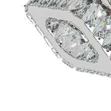 Load image into Gallery viewer, 20cm Modern Square Crystal Ceiling Light Living and Home