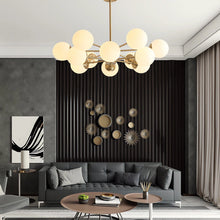 Load image into Gallery viewer, Lightsin Post-Modern Creative Copper Globe Chandelier Lightsin