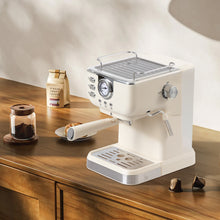 Load image into Gallery viewer, Retro Coffee Espresso Machine with Latte Milk Frother