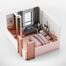 Load image into Gallery viewer, 2ft H White Digital PTC Ceramic Heater with Remote Control Freestanding Patio Heaters Living and Home