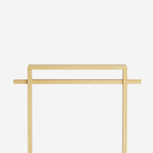 Load image into Gallery viewer, Bamboo Clothing Rack with Storage Shelves