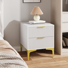 Load image into Gallery viewer, Bedside Table with Two Drawers