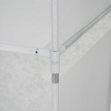Load image into Gallery viewer, Portable Fabric Wardrobe with 8 Shelves and 2 Side Pockets
