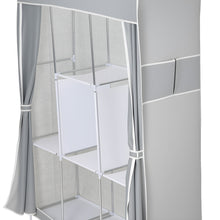 Load image into Gallery viewer, Portable Wardrobe with Non-Woven Fabric Cover