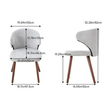 Load image into Gallery viewer, Set of 2 Upholstered Dining Chairs