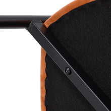 Load image into Gallery viewer, Set of 2 Modern Dining Chairs with Black Metal Legs