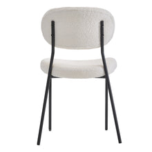 Load image into Gallery viewer, 2Pcs Upholstered Dining Chair with Metal Frame