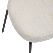 Load image into Gallery viewer, 2Pcs Upholstered Dining Chair with Metal Frame
