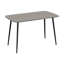 Load image into Gallery viewer, Modern Dining Table with MDF Tabletop & Metal Legs