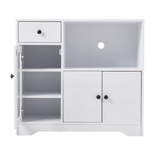 Load image into Gallery viewer, Wooden Sideboard Storage Cabinet with 3 Doors and 1 Drawer
