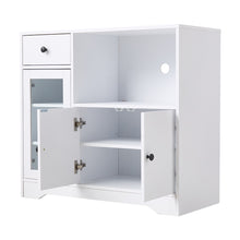 Load image into Gallery viewer, Wooden Sideboard Storage Cabinet with 3 Doors and 1 Drawer