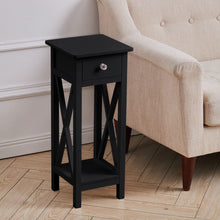 Load image into Gallery viewer, Wooden One Drawer Slim Console Table Living and Home
