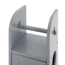 Load image into Gallery viewer, Wooden Bathroom Cabinet for Toilet Rolls