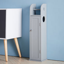 Load image into Gallery viewer, Wooden Bathroom Cabinet for Toilet Rolls