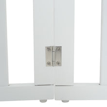 Load image into Gallery viewer, Wooden Foldable Freestanding 4 Panel Pet Gate