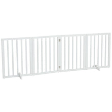 Load image into Gallery viewer, Living Room Safety Fence Wooden Folding 4-Panel Pet Gate Pet Supplies Living and Home