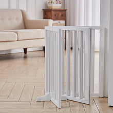 Load image into Gallery viewer, Living Room Safety Fence Wooden Folding 4-Panel Pet Gate Pet Supplies Living and Home