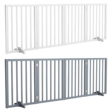 Load image into Gallery viewer, Living Room Safety Fence Wooden Folding 4-Panel Pet Gate Pet Supplies Living and Home